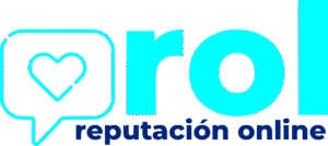 Reputación Online - Logo verde y azul PNG